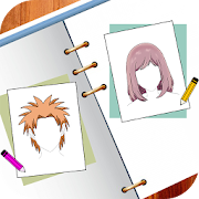 Learn to draw hairstyles - Learn to draw Hair  Icon