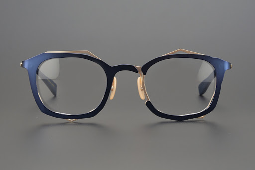 Title 9, Handmade Irregular Shape Glasses Frame with Myo...