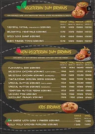 Biryani Queen menu 1