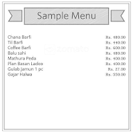 Kanwarji's menu 1