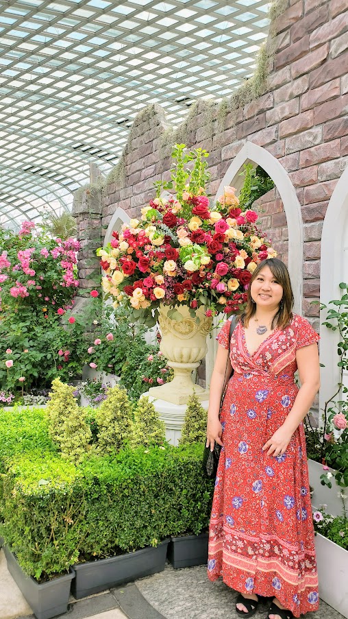 Guide to Visiting Gardens by the Bay, Singapore: Flower Dome, Rose Romance Garden Trail 31 May to 14 Jul 2019