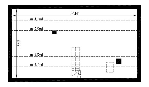 Zaufany - wariant I (aranżacja 2) - A106a+AR2 - Rzut poddasza do indywidualnej  adaptacji (58,3m2 powierzchni użytkowej)