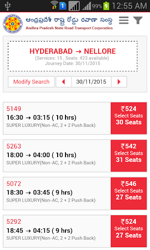 Bus Ticket Booking App