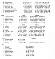 Sandesh Bengali Sweets menu 1