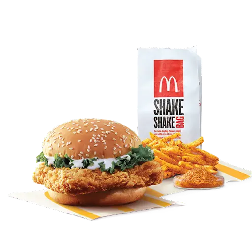 McSpicy Chicken + Fries (M) + Piri Piri Spice Mix