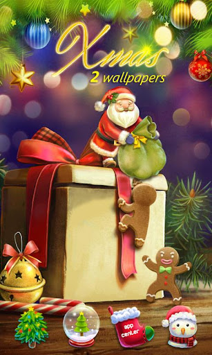 FREE X'mas GO Launcher Theme