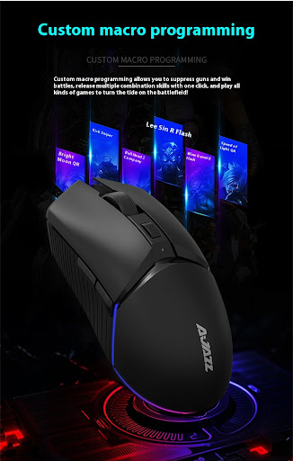 Title 11, Rechargeable Dual Mode E-sports Wireless Mouse....