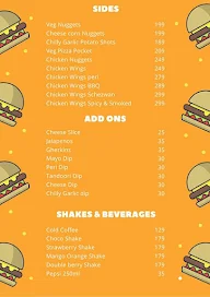 Shake O Burger menu 2