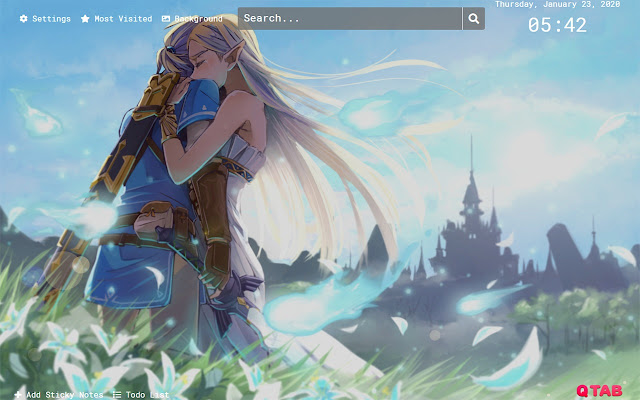 THE LEGEND OF ZELDA Wallpapers New Tab Theme