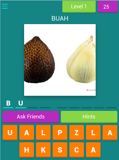 TEKA BUAH DAN SAYURAN TEMPATAN