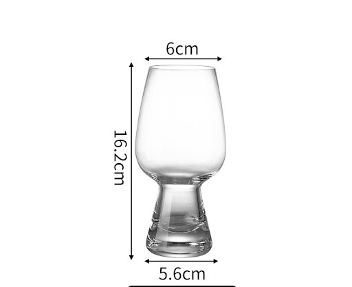 Title 3, Craft Brewed Glass Personality Pint Goblet Enha...