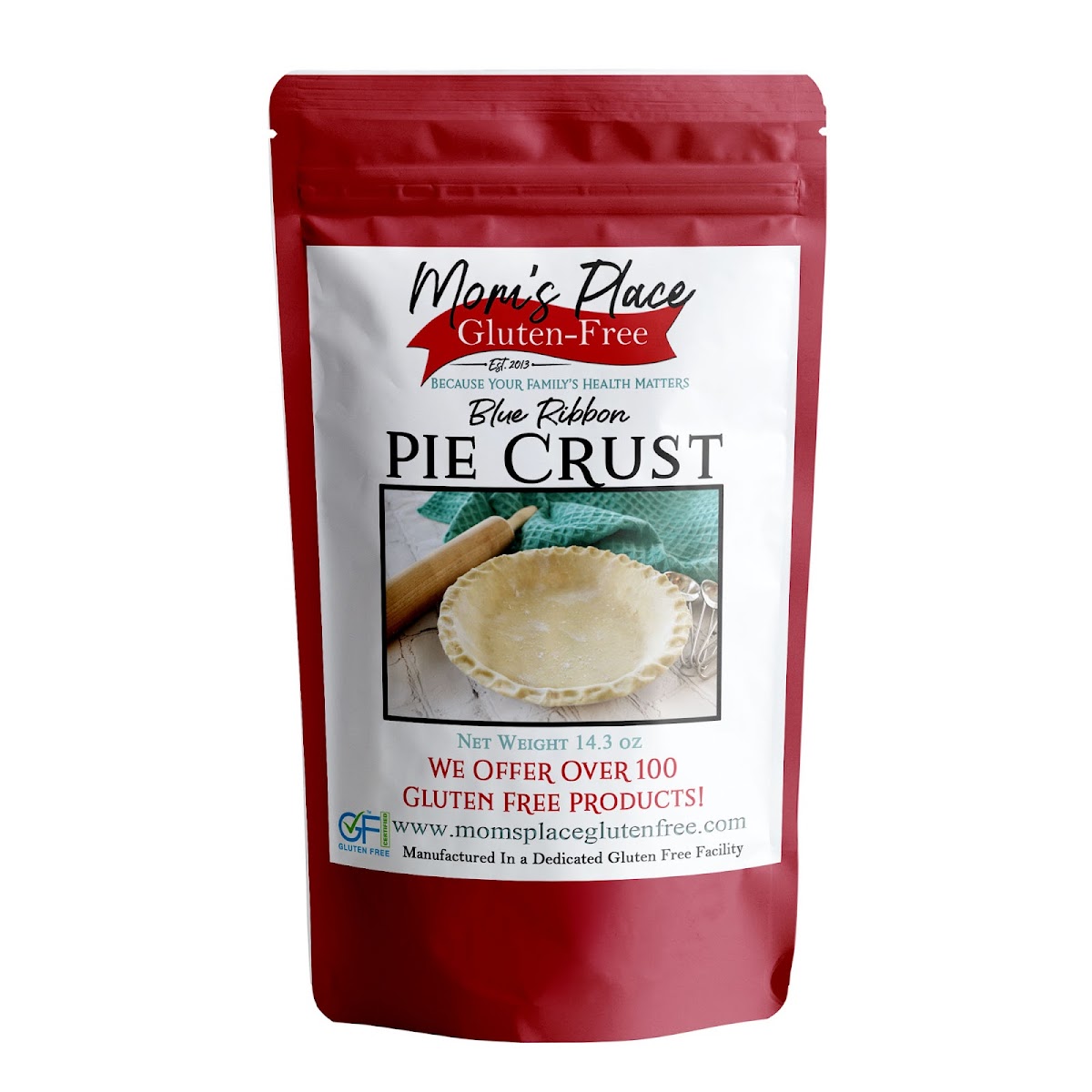 Gluten-Free Blue Ribbon Pie Crust Mix