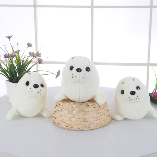 Title 5, Seal Doll Plush Toy Childrens Pillow Soft and ...