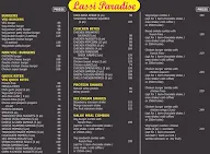 Lassi Paradise menu 2