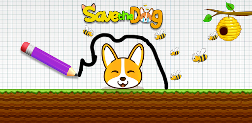 Save The Dog Game - Dog vs Bee