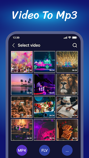 Screenshot Video To Audio & Mp3 Cutter