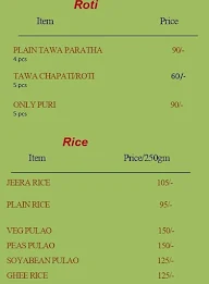 Food Express menu 1