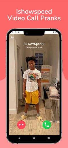 Screenshot IshowSpeed Run Video Call Fake