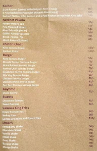Samosa King menu 2