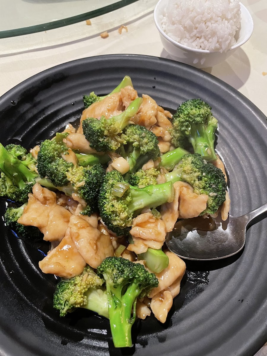 GF Chicken with Broccoli