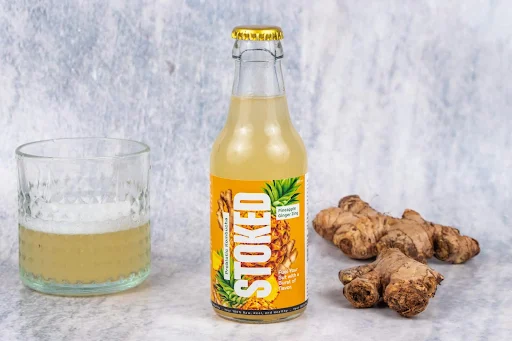 Pineapple Ginger Kombucha [200 Ml]