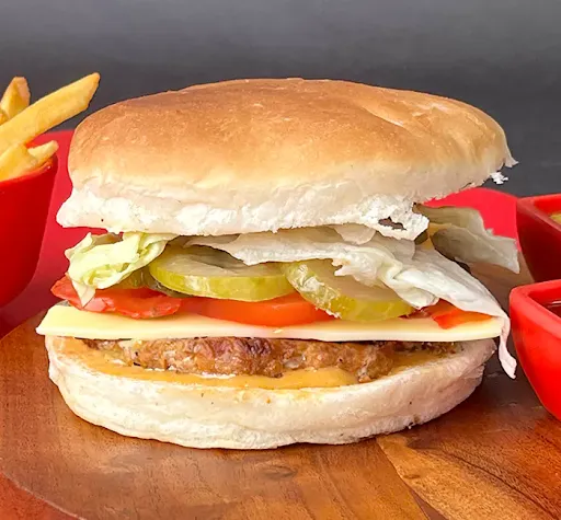 Cheesy Nirula's Classic BigBoy Mutton Burger