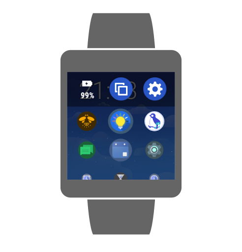 Bubble Launcher - Android Wear