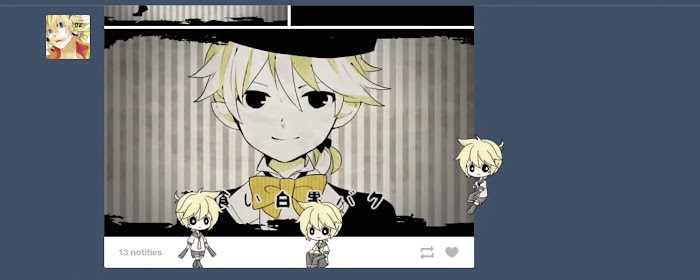 Tumblr Shimeji - Kagamine Len marquee promo image