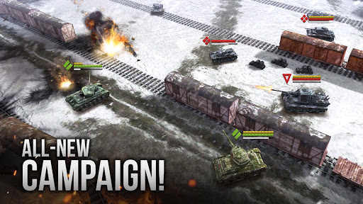 Screenshot Armor Age: WW2 tank strategy