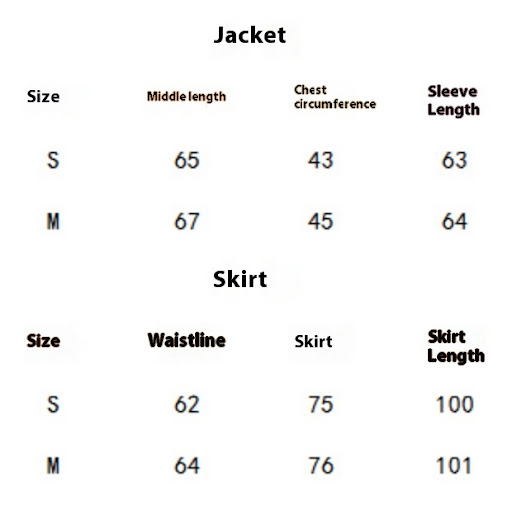 Title 11, Collar Pleated Cardigan Top Loose High Waist Sk...