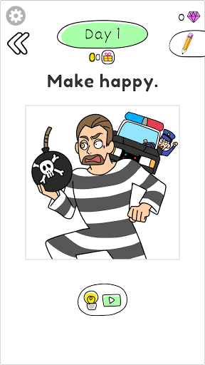 Screenshot Draw Happy Prisoner