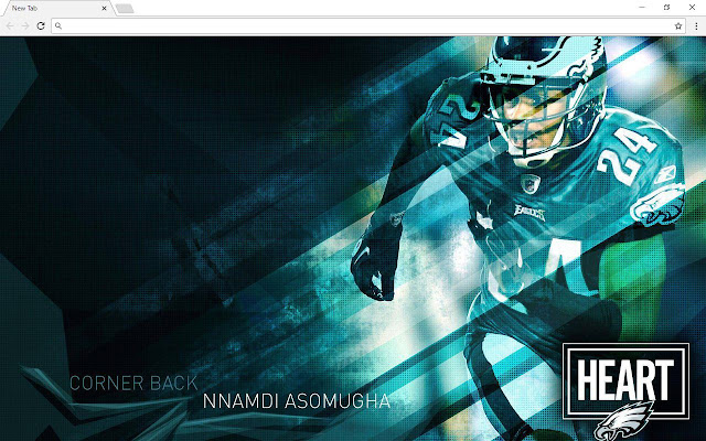 Philadelphia Eagles NFL Themes & New Tab