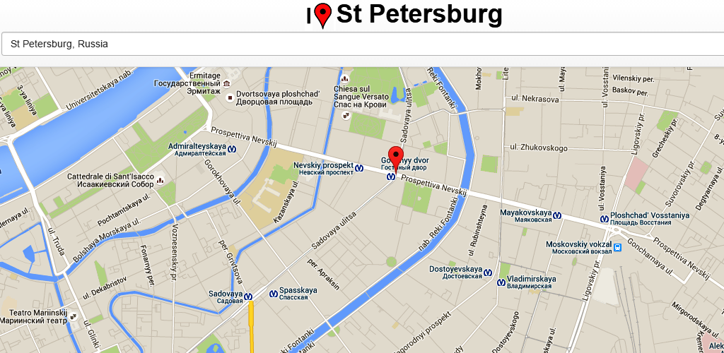 Mapping petersburg