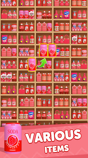 Screenshot Triple Master 3D：Goods Sorting