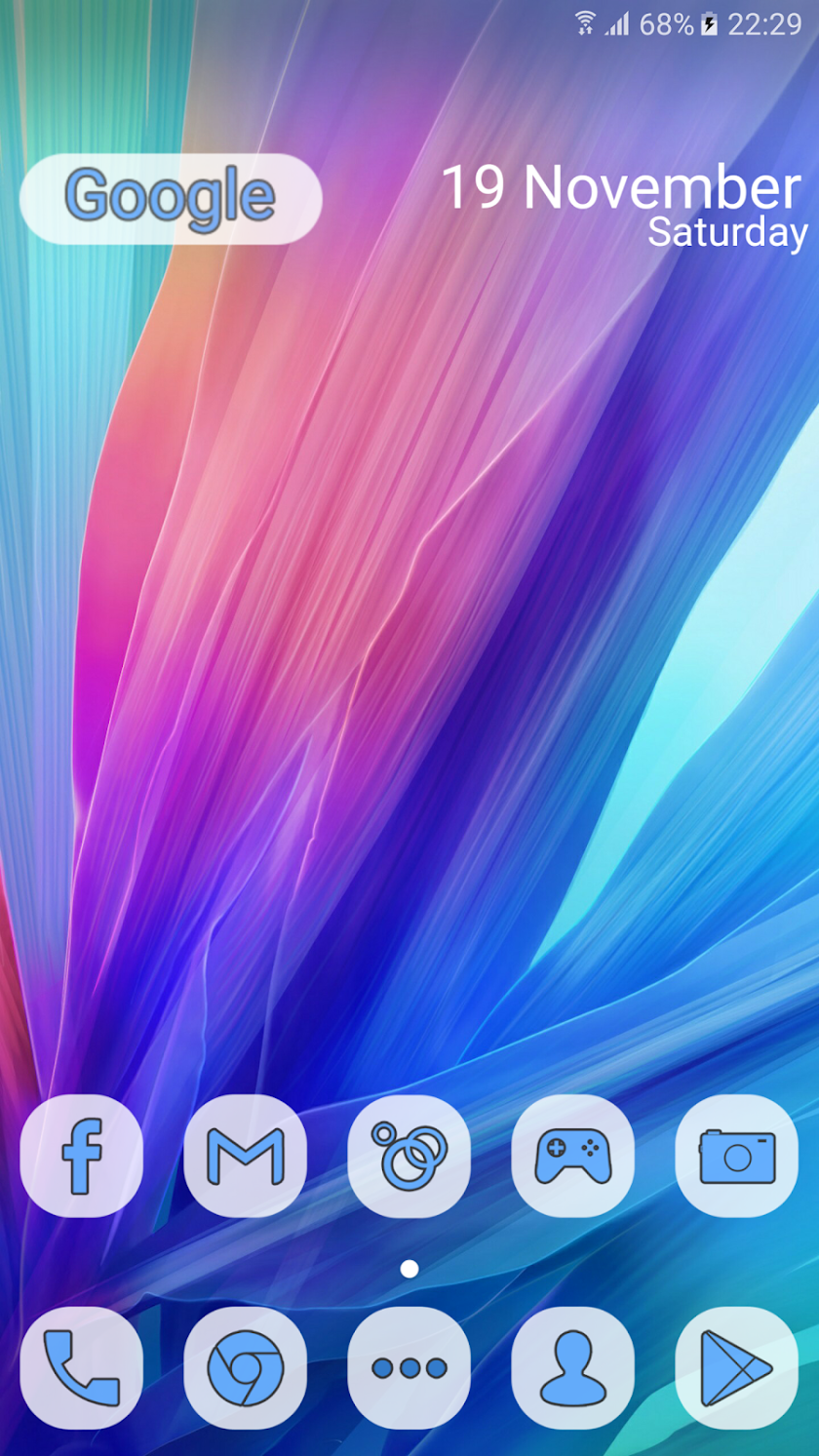 Abril - Icon Pack Screen 3
