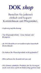 DOKshop Kontaktlinsen App screenshot 1