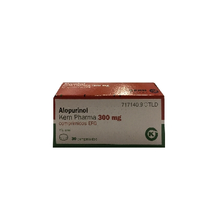 //Alopurinol 300mg 30comprimidos Kern Pharma undefined