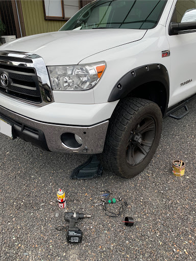 タンドラ のタンドラ コーナーセンサー コーナーセンサー 流用に関するカスタム メンテナンスの投稿画像 車のカスタム情報はcartune