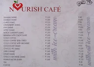 Nourish Cafe menu 1