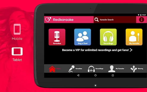 Red Karaoke Cantar y Grabar - Aplicaciones de Android en 