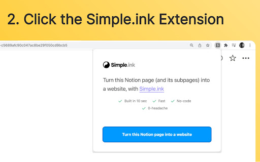 Simple.ink | Notion Website Builder