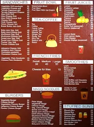 Cafe Hut - Tea menu 2