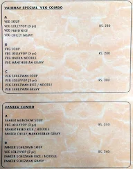 Vaibhav Shawarma And Chinese menu 6