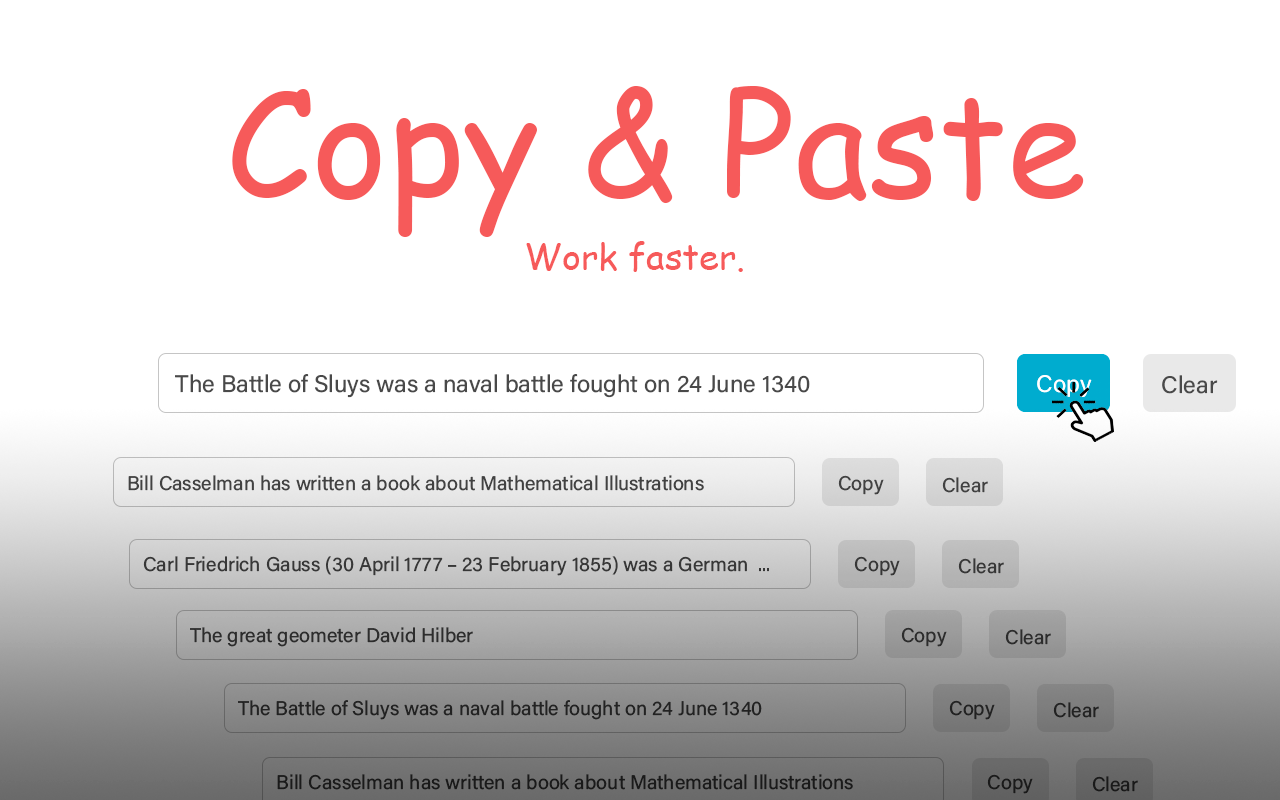 Copy & Paste Preview image 3