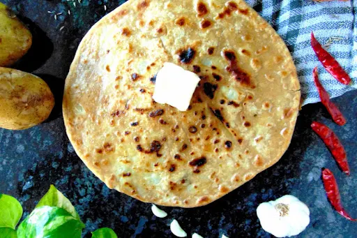 Lehsuni Aloo Paratha