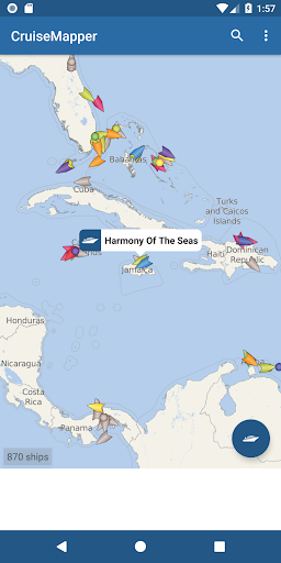Screenshot CruiseMapper