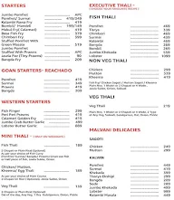 Konkan Fusion menu 3