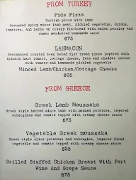 Cafe Nomad menu 1