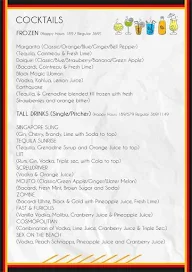 Caffe 9 menu 1