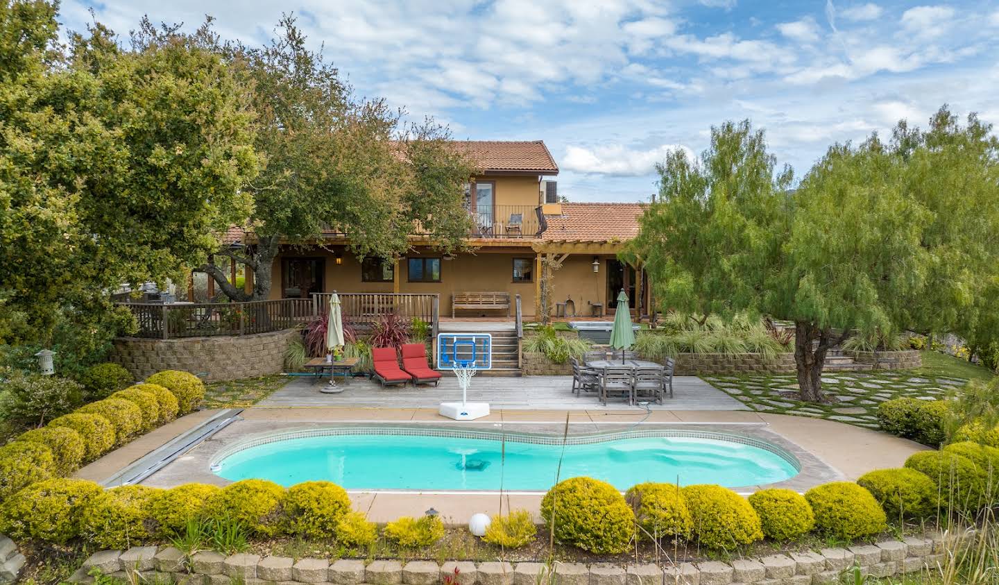 House with pool Carmel Valley